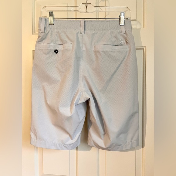Men’s Under Armour Match Play Vented Shorts 30” Gray - Picture 3 of 7